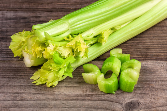 fresh, healthy celery