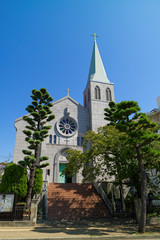 Fototapeta na wymiar 兵庫県芦屋市 カトリック芦屋教会