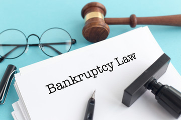 BANKRUPTCY LAW CONCEPT