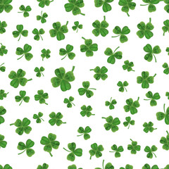 Fototapeta premium Seamless Clover Pattern