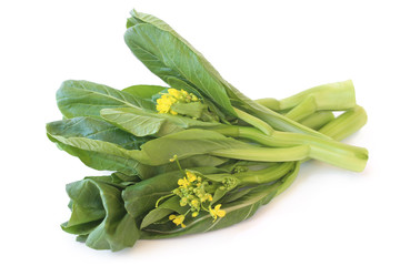 Bunch of floral Choy sum