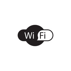 Wifi logo vector icon