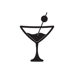 Cocktail vector icon