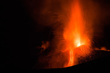 Eruzione del Vulcano Etna