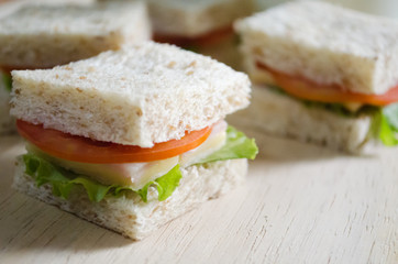 party sandwich in the morning