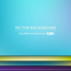 Abstract Creative concept vector multicolored blurred background set. For Web and Mobile Applications, art illustration template design, business infographic and social media, modern decoration