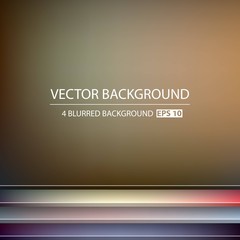 Fototapeta premium Abstract Creative concept vector multicolored blurred background set. For Web and Mobile Applications, art illustration template design, business infographic and social media, modern decoration