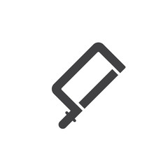 Jig saw icon vector, filled flat sign, solid pictogram isolated on white. Symbol, logo illustration.