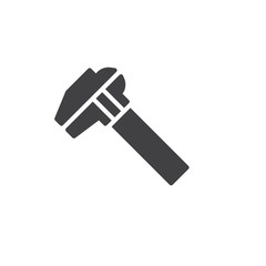 Caliper icon vector, filled flat sign, solid pictogram isolated on white. Symbol, logo illustration.