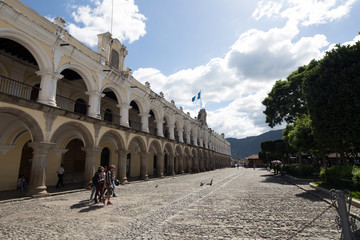 Obraz premium Visit of Antigua