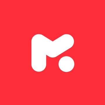 Letter M logo icon design template elements