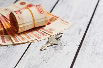 Accommodation or rental payment concept