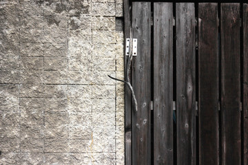 古いレトロな外壁