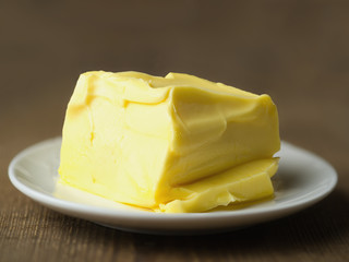 slab of soft butter