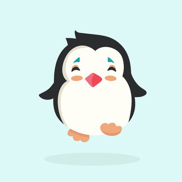 Vector illustration of a penguin.
