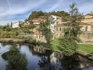 Fototapeta na wymiar Allariz, old town, Galicia, Spain.