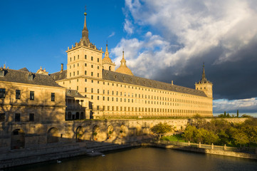 Fototapeta na wymiar Royal Monastery of San Lorenzo de El Escorial, Madrid, Spain