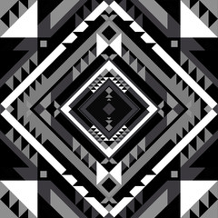 Abstract geometric design. Multicolor tribal background. Vector illustration.
