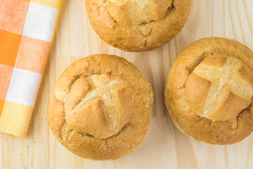 Sourdough soup bowl.