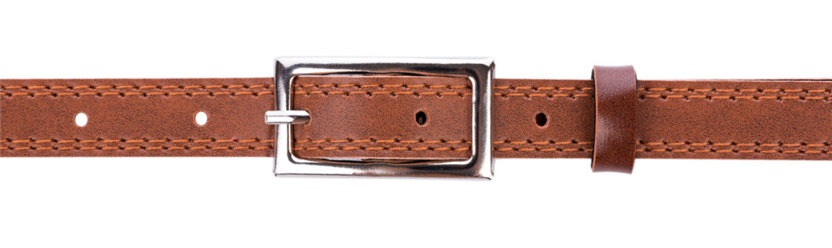 leather with seam, belt background