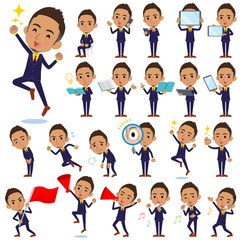 Berry Short hair businessman black_2