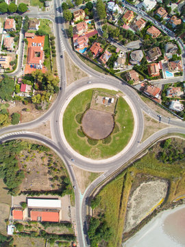 Roundabout from above