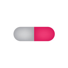 medical pill icon- vector illustration