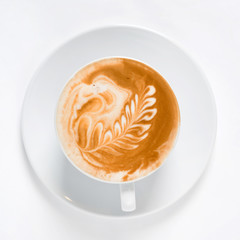 cup of cappuccino