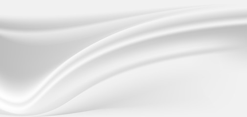 Naklejka premium Abstract grey and white satin background.