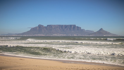 Fototapeta na wymiar Cape Town and Table Mountain
