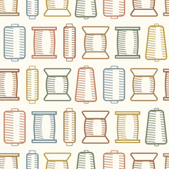 Pattern with bobbins