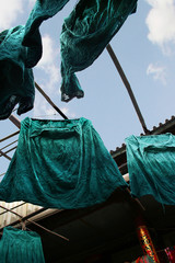 Dyeing factory in Yunnan, China