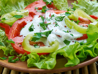 Georgian vegetable salad
