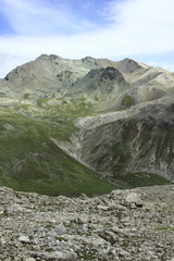 Val d´Agnel, Blick von der Fourcla digl Leget
auf Piz Surgonda.