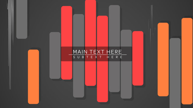 Bold Retro Bars Title