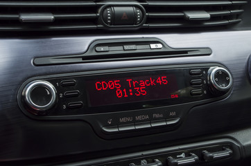 Fototapeta premium Car radio