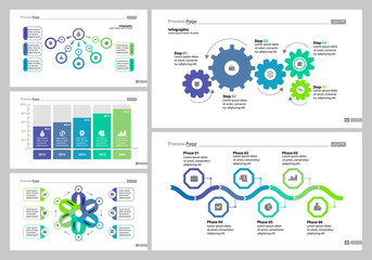 Five Training Slide Templates Set
