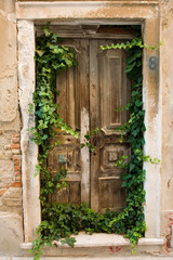 Fototapeta na wymiar Stare drzwi