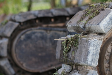 Baggerkette im Detail