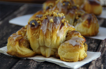 Traditional polish Martins croissants
