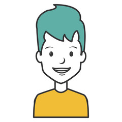 young man avatar character