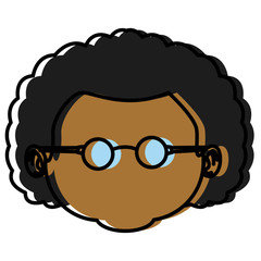 Cute grandmother cartoon icon vector illustration graphic design