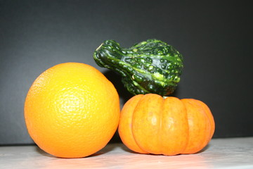 Kürbis und Orange © anettepoet1