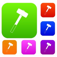 Sledgehammer set color collection