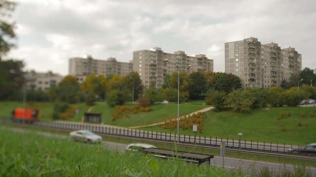 4K Concrete Block of FlatsTypical socialist model building construction type between 1960-1980s in the European Eastern Block.