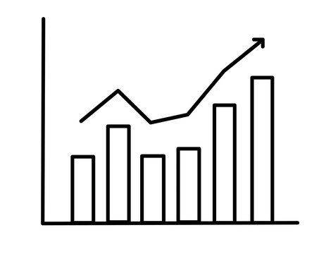 グラフ 線画 折れ線 矢印 Stock イラスト Adobe Stock グラフ 線画 折れ線 矢印 Stock イラスト Adobe Stock