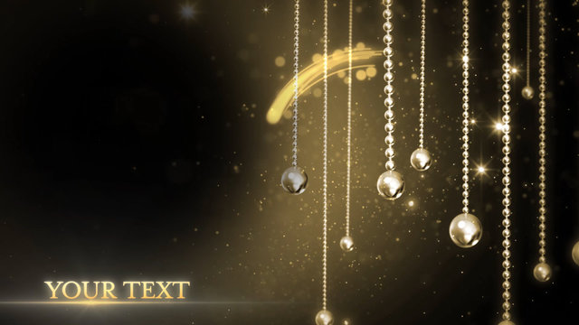 Gold Ornament Overlay