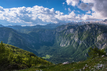 Fototapeta na wymiar Slovenia from above