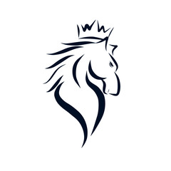 Fototapeta premium wolf logo