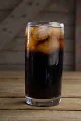 Close-up of cold drink